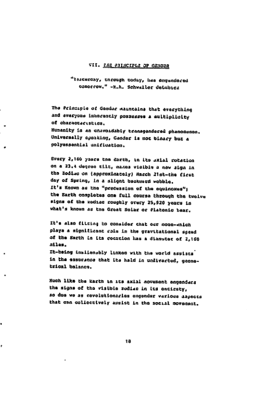 STt 54s eascnus o oawag “tsscucasy, cacougn coduy, bes enguadesed cosoccon,” ~ka. Schvaller detubics The Pelizipla o¢ Gomlse waincalas that svacything and avaryona Lunocancly possesems & sultlpliotey of characescistics. Huzanity fa an unavordably eansgundeced phasossaon. Unlvarsally speaking, Gasdac La noc bloacy bat & solysssential sneluation, Evacy 2,160 y3acs the careh, i Lts sxial rotacion 98 33,4 dogree 41, aaes vislbls & new aiga in €0 Zodluc on (appeoxlaacaly) Hacch Tlat-the Cicst day of spring, la & siigat It’x Xaown au tna "peece the Earth conplatas ona full couss throudh the twelve #ign8 of the 1edise foushly overy 25,520 yoars ta What’s knoun as the Geeat Solae oc Platontc tear. ’ alio Elicing to consider chat our son-saloh slaya a signiticon esla in the OF the Sacth ta Les cocacion has o dismter of 2,160 atles, Te-betng LasLisnsbly Linkea with the varld ssstas 1 the assucance that Lts hald fa usdivactod, gecsa- Eetond balanes. Haeh Like the acta n 1ts axial sovasent sngendaca the signs of tha vislble sedle in Les oncicaty, 30 dua ve 23 cavelutlonsclos angandss varloss sapeccs that o3 colloctively assist in tho s0c1al sovasmat.